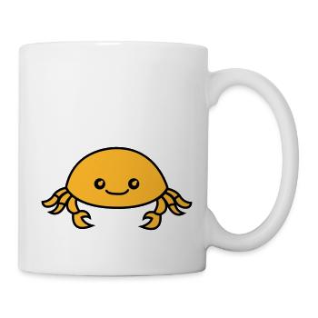 crabe - Mug blanc - blanc - Droite