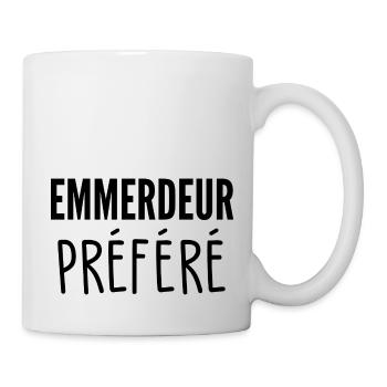 emmerdeur préféré / humour meilleur amis - Mug blanc - blanc - Droite