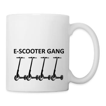 E-Scooter E-Roller Scooter - Mug blanc - blanc - Droite