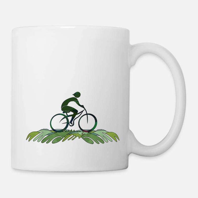 Radfahrer - Tasse - Weiß
