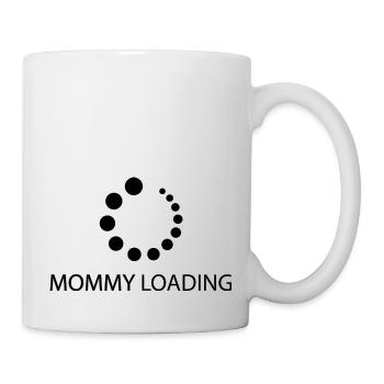 Schwangerschaft Babyparty Babyshower Boy Girl - Tasse - Weiß - Rechts