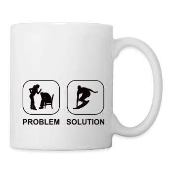 Surfer Planche de surf Surfer Surfer - Mug blanc - blanc - Droite