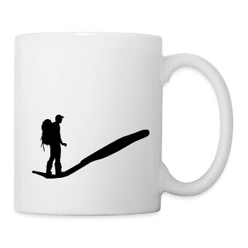Adventure Travel Hiking Mountain - Tasse - Weiß - Rechts
