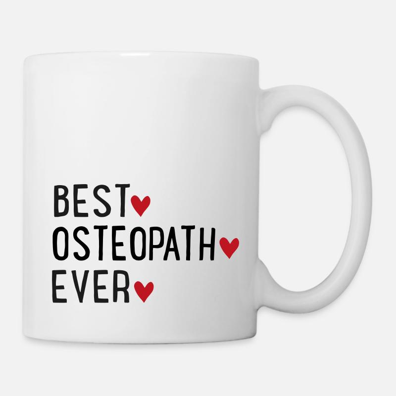 Bester Osteopath - Tasse - Weiß