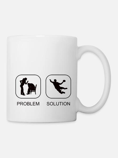 Équipe de handball Joueur de handball Fan de handball - Mug blanc - blanc