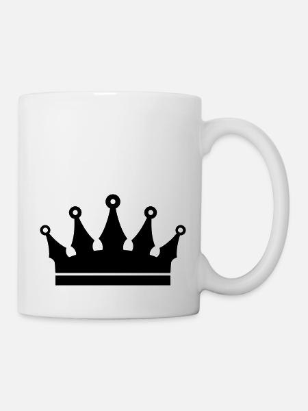 Krone - Tasse - Weiß