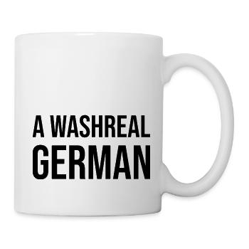 Ein Waschechter Deutscher - Tasse - Weiß - Rechts