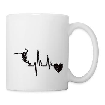 Basket-ball Équipe de basket-ball Basketteur - Mug blanc - blanc - Droite