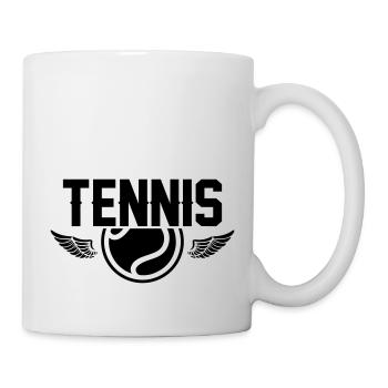 tennis - Tasse - Weiß - Rechts