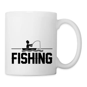 fishing 1 - Tasse - Weiß - Rechts
