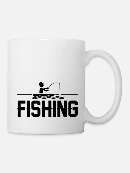 fishing 1 - Tasse - Weiß