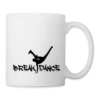 breakdance - Tasse - Weiß - Rechts