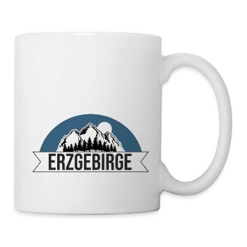 Erzgebirge Heimatliebe - Tasse - Weiß - Rechts