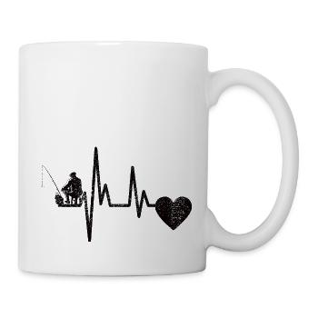 Fishing Fishing hooks Fishing Fishing Fishing - Mug - white - Right