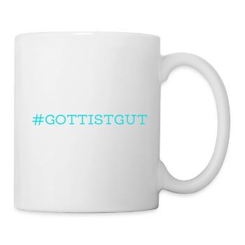 Gott ist gut - Tasse - Weiß - Rechts