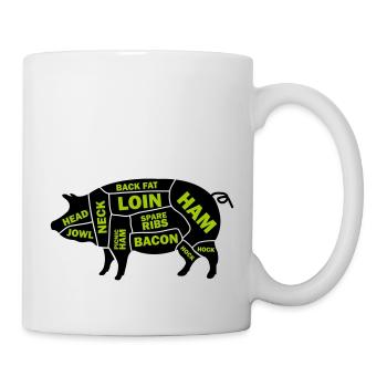 Pig - Mug - white - Right