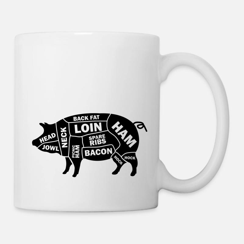 pig - Tasse - Weiß
