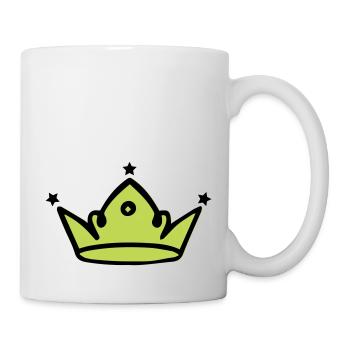 krone 01 - Tasse - Weiß - Rechts