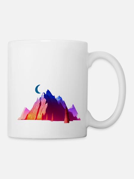 Wandern Bergwanderer Bergwandern Wanderung - Tasse - Weiß
