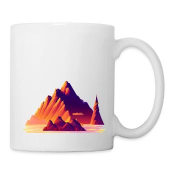 Bergwandern Wanderung Wandern Bergwanderer - Tasse - Weiß - Rechts