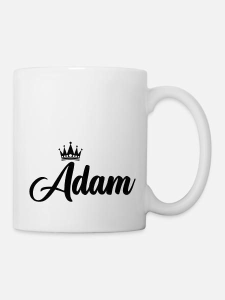 Adam - Mug blanc - blanc