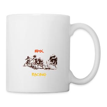 BMX - Tasse - Weiß - Rechts