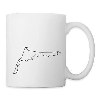 Fischland Darß - Mecklenburg Vorpommern - Tasse - Weiß - Rechts