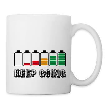 keep going - Mug - white - Right