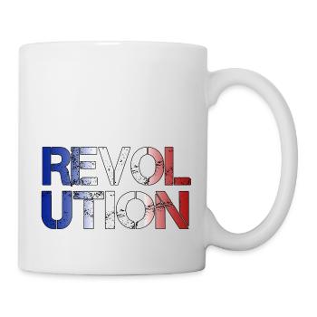 Révolution France - Mug blanc - blanc - Droite