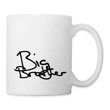BIG BROTHER HANDWRITTEN - Mug - white - Right