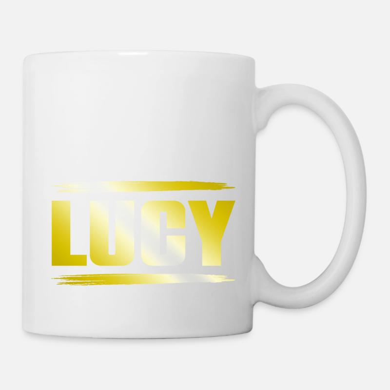 Lucy - Tasse - Weiß
