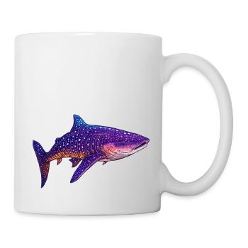 Un géant parmi les poissons : le requin-baleine - Mug blanc - blanc - Droite