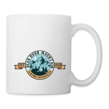 Bear Horn Mountain - Camping Psychedelics - Mug - white - Right