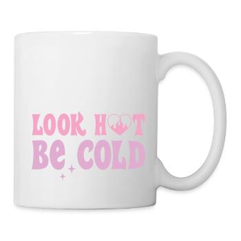 Look Hot be Cold - Mug blanc - blanc - Droite