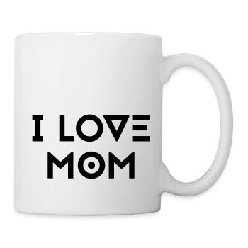 J’AIME MAMAN - Mug blanc - blanc - Droite