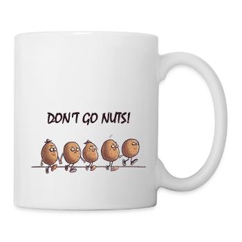 Ne devenez pas fou! - Mug blanc - blanc - Droite