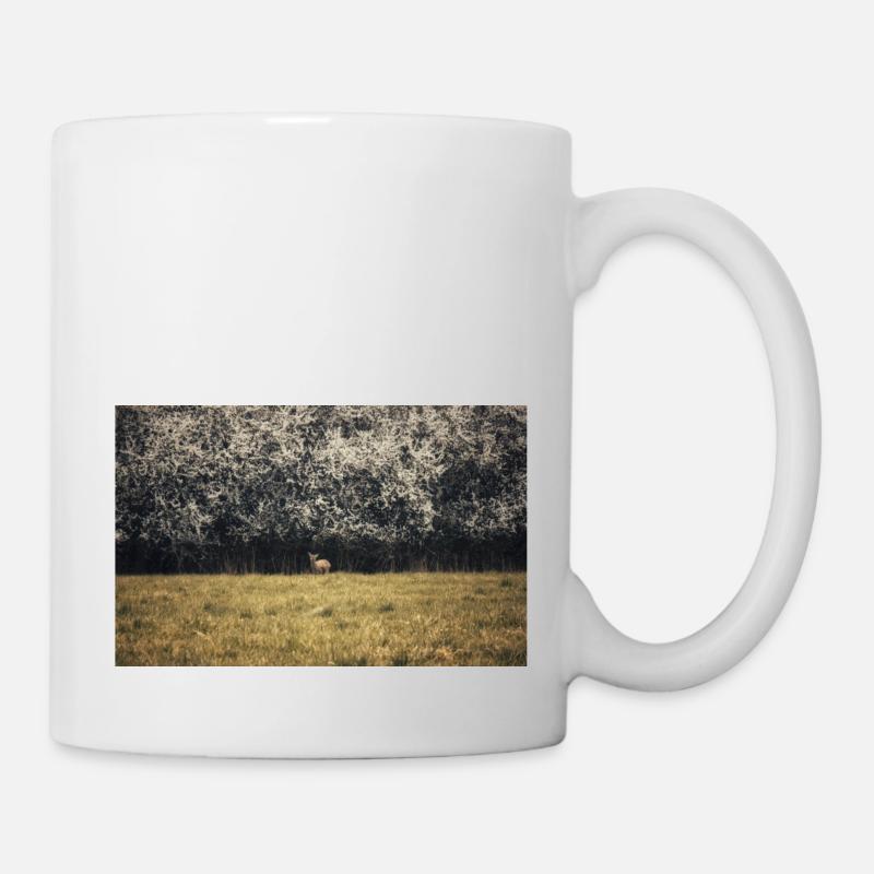 Junges Reh - Tasse - Weiß