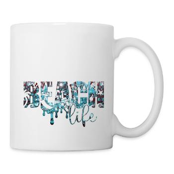 Dubrovnik kroatien hrvatska zrce beach party exyu - Tasse - Weiß - Rechts