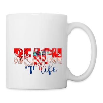 Dubrovnik kroatien hrvatska zrce beach party exyu - Tasse - Weiß - Rechts