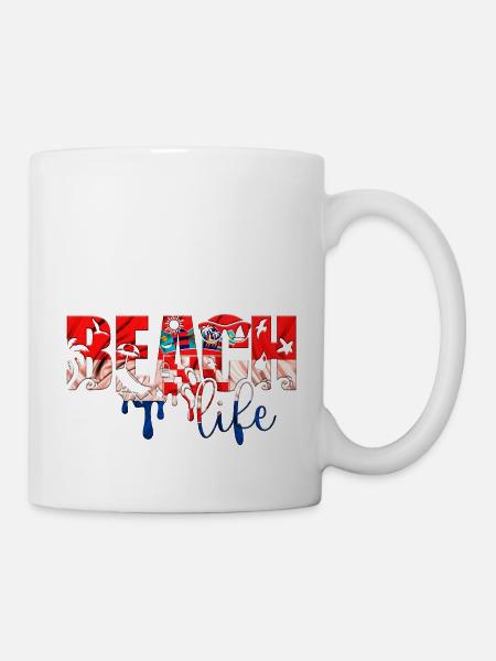 Dubrovnik kroatien hrvatska zrce beach party exyu - Tasse - Weiß