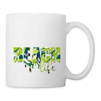 Dubrovnik kroatien hrvatska zrce beach party exyu - Tasse - Weiß - Rechts