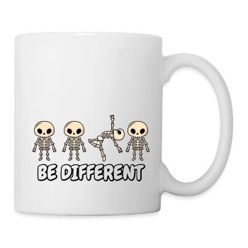Be different LGBT gay pride Month - Mug - white - Right