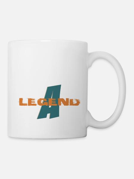 Une légende, la chronique du champion - Mug blanc - blanc