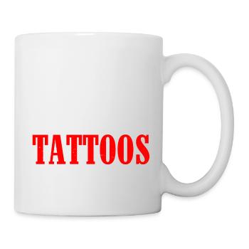 Don't Worry My Tattoos Don't Like You Either 4 - Mug - white - Right