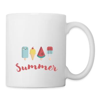 Ice cream friends! Now the summer can come ! - Mug - white - Right