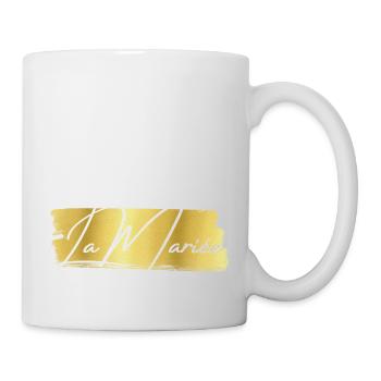 La mariée gold - Mug blanc - blanc - Droite