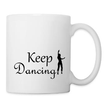 Dancing Dance Music - Mug - white - Right
