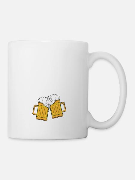Professioneller Biertrinker - Tasse - Weiß