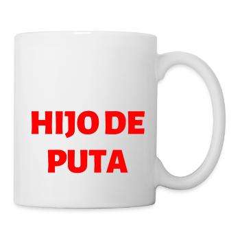 Spanisch Sprache Spruch - Tasse - Weiß - Rechts