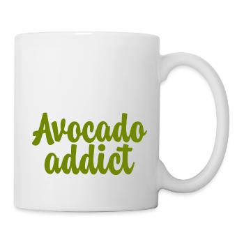 Avocado Addict - Tasse - Weiß - Rechts